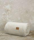 Κουβέρτα Μονή Jacquard 150x220 - Mellow Light Beige