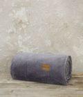 Κουβέρτα Μονή Jacquard 150x220 - Mellow Gray