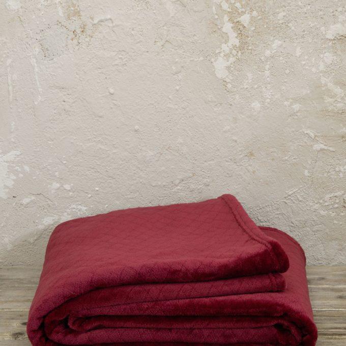 Ριχτάρι Jacquard 180x300 - Cosy Bordeaux