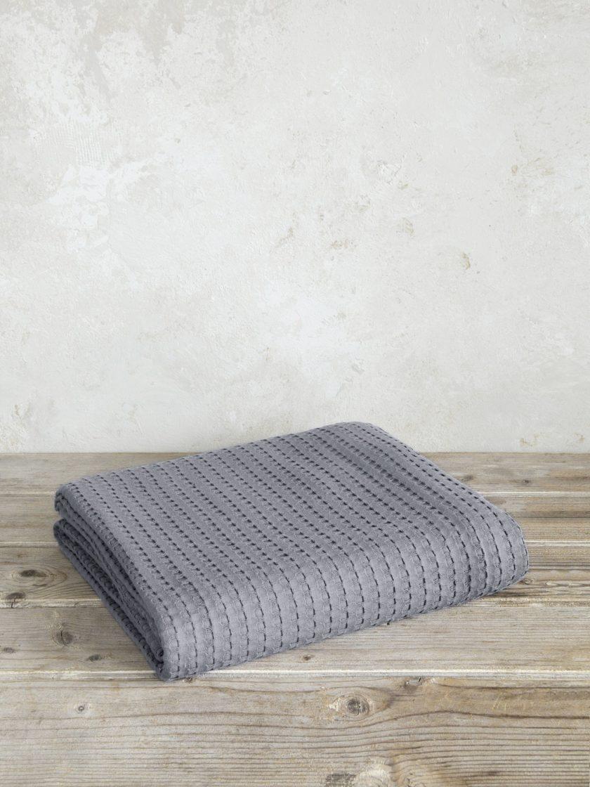 Κουβέρτα Υπέρδιπλη 220x240 Habit - Medium Gray