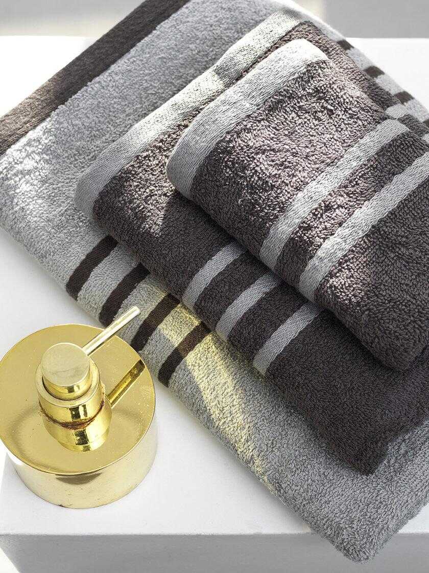 Σετ Πετσέτες Towels Collection CONTRAST GRAY