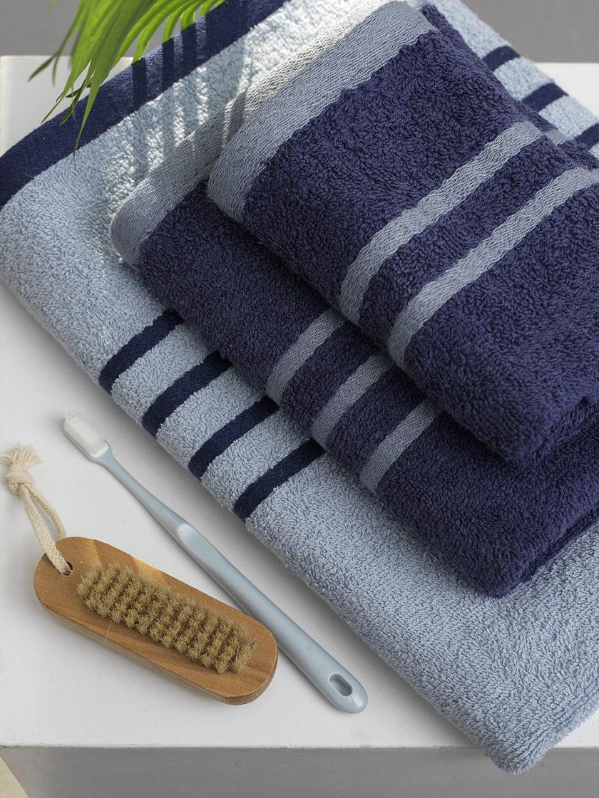 Σετ Πετσέτες Towels Collection CONTRAST BLUE