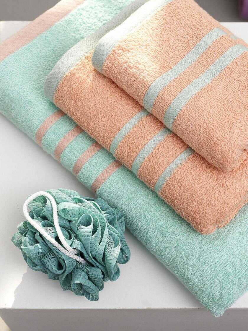 Σετ Πετσέτες Towels Collection CONTRAST BUBBLE/MINT