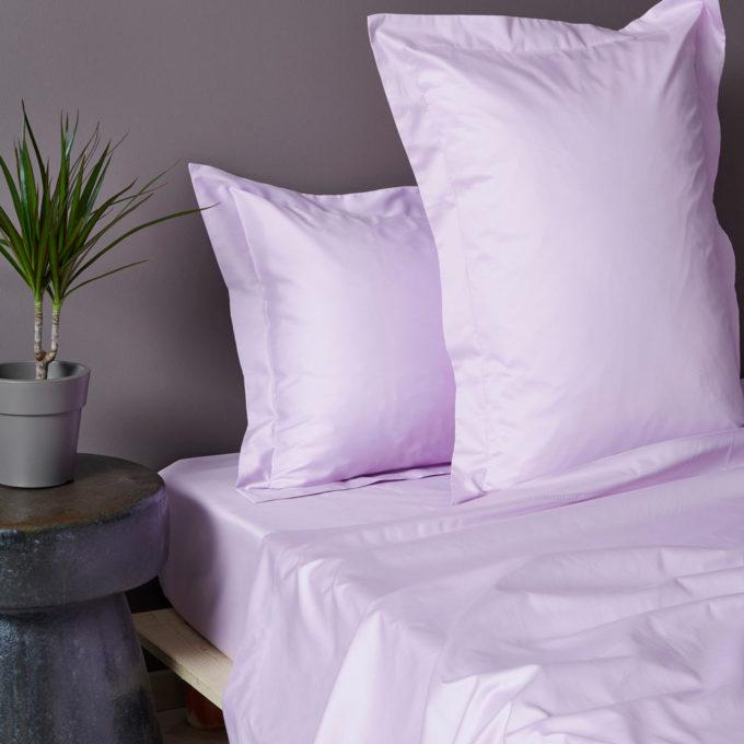 Ζεύγος Μαξιλαροθήκες Oxford 50x70 LUXE SATEEN LILAC