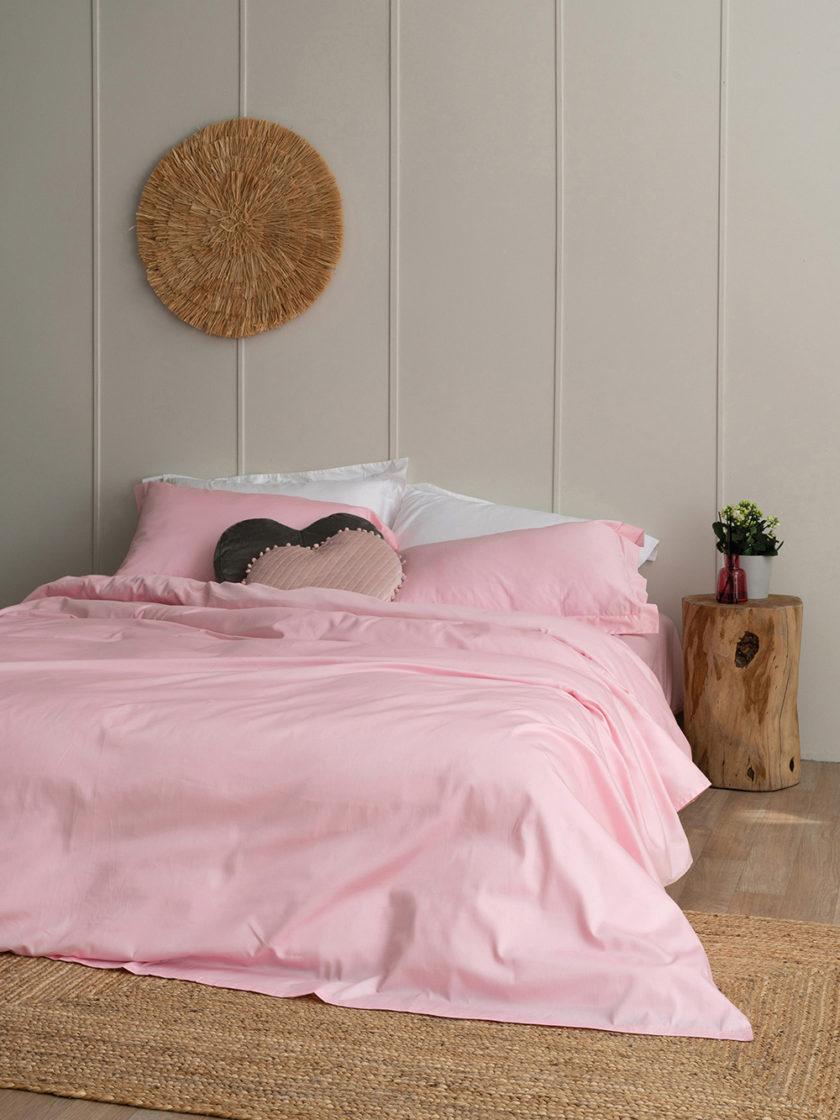 Ζεύγος Μαξιλαροθήκες Oxford 50x75 LUXE SATEEN PINK