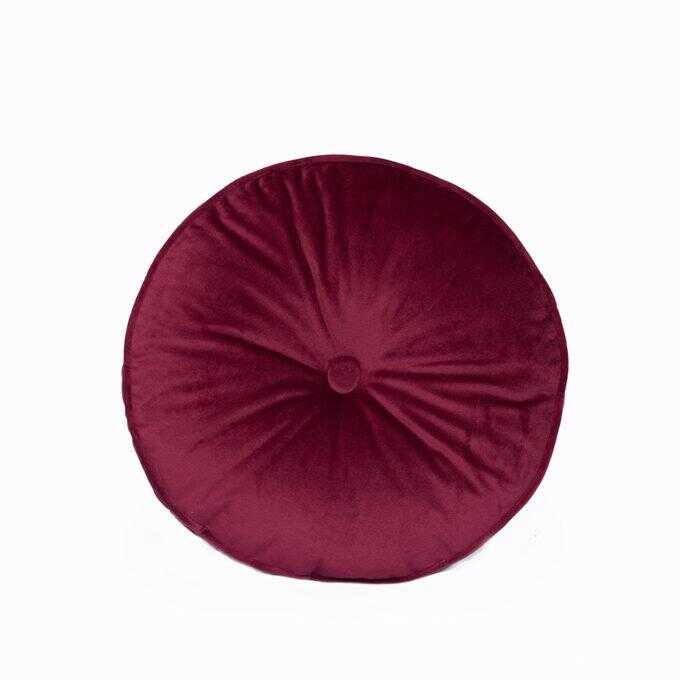 Διακοσμητικο Μαξιλαρι Velvet Feel Ø30cm VF803 BORDEAUX