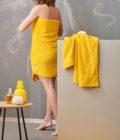 Σετ Πετσέτες & Πατάκι Towels Collection ROD YELLOW