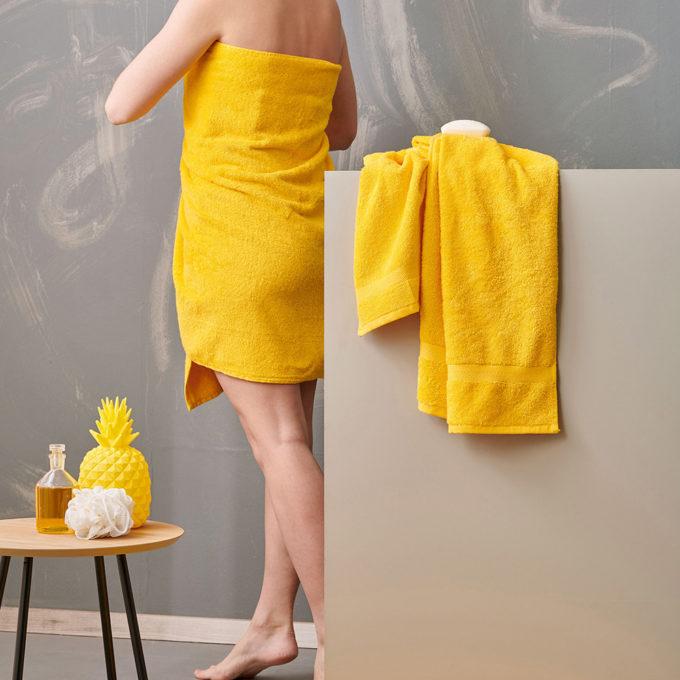 Σετ Πετσέτες & Πατάκι Towels Collection ROD YELLOW