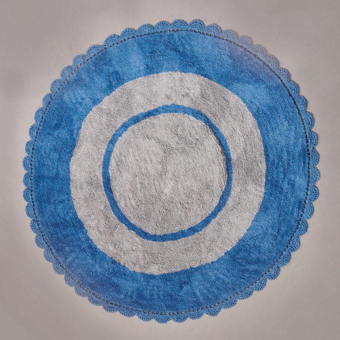 Πατάκι Παιδικό Kids Decor Ø140cm TARGET BLUE