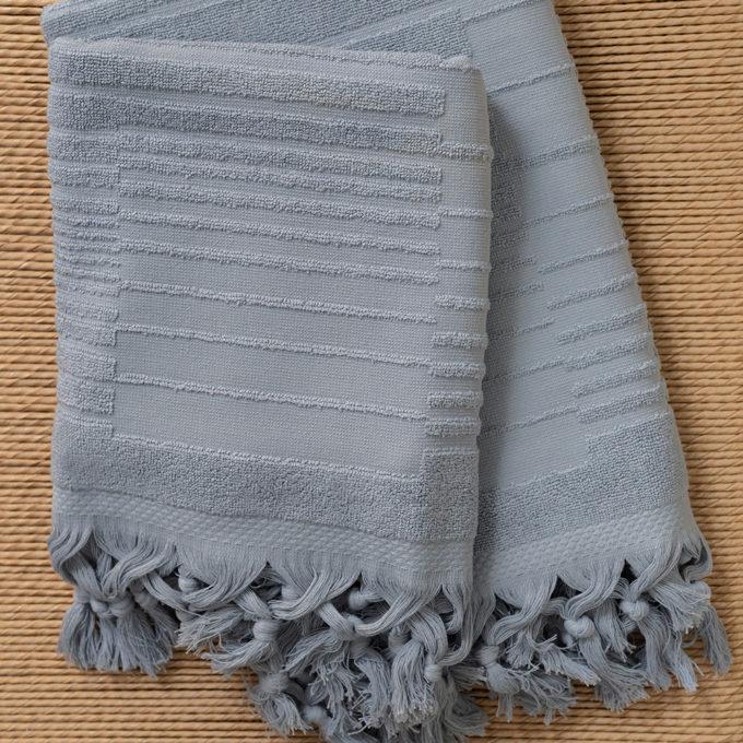 Πετσέτα Προσώπου Towels Collection 50x90 BAKER GREY