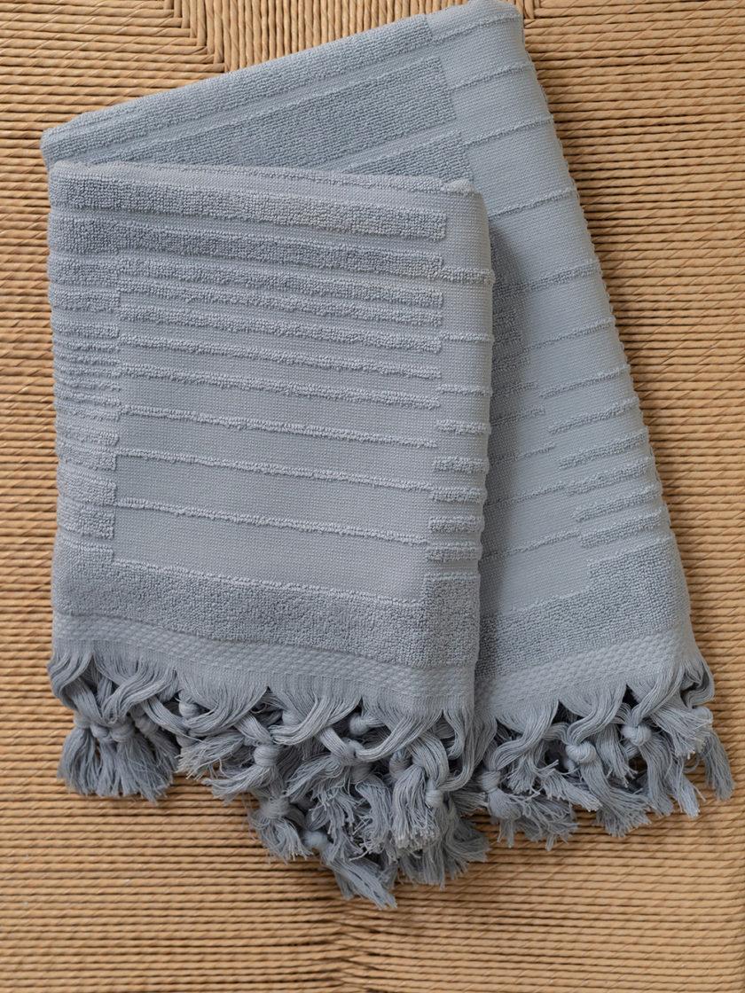 Πετσέτα Προσώπου Towels Collection 50x90 BAKER GREY