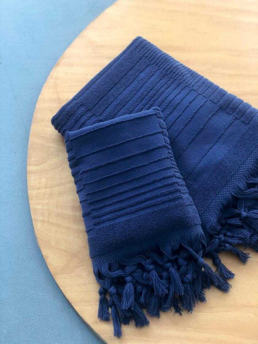 Πετσέτα Προσώπου Towels Collection 50x90 BAKER NAVY