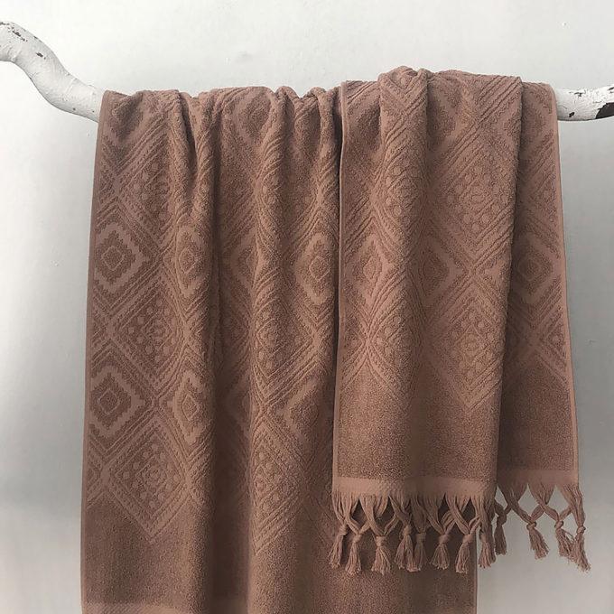 Πετσέτα Προσώπου Towels Collection 50x90 BORIS TAUPE