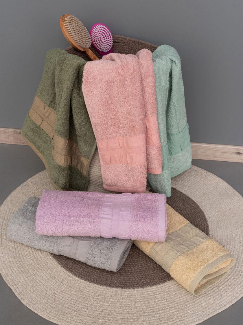 Πετσέτα Λουτρού Towels Collection 70x140 CACTUS CREAM