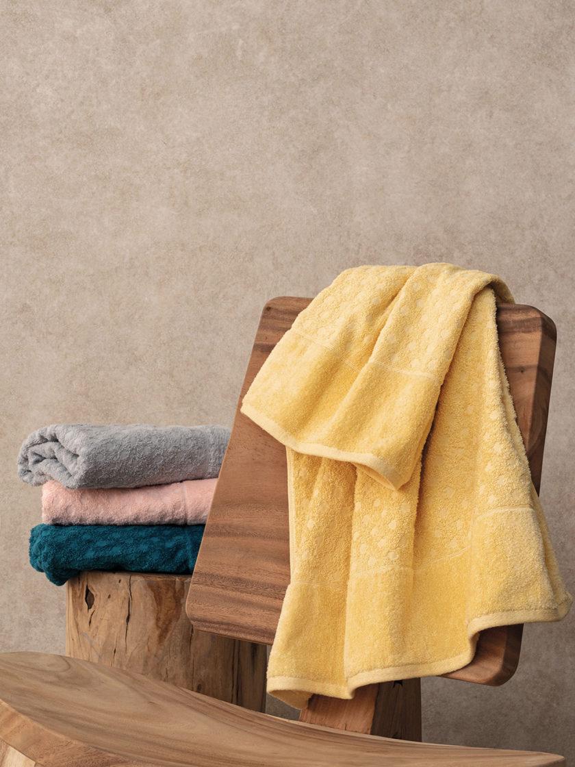 Πετσέτα Λουτρού Towels Collection 100x150 ERIN YELLOW