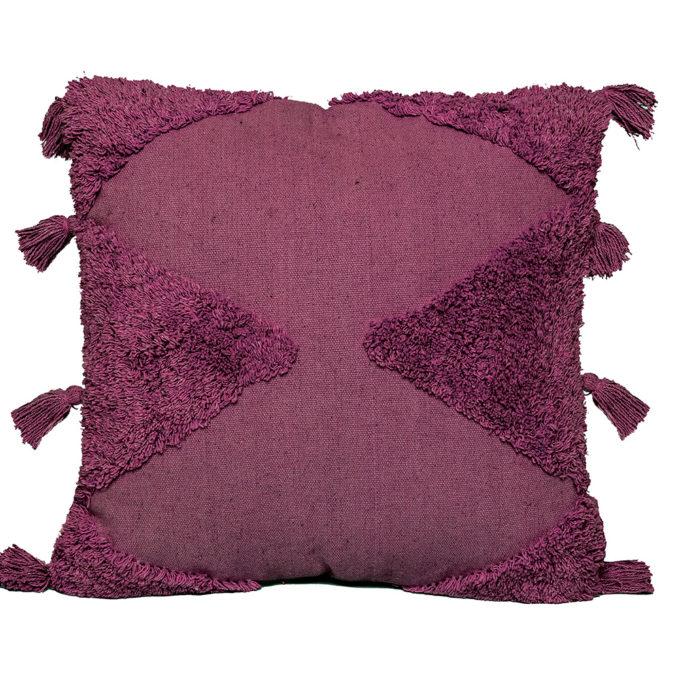 Διακοσμητική Μαξιλαροθήκη Home Décor 45x45 ALFIE MAUVE