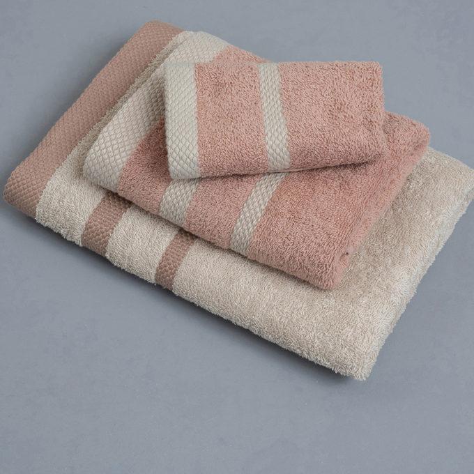 Σετ Πετσετες Towels Collection DIMONT BEIGE