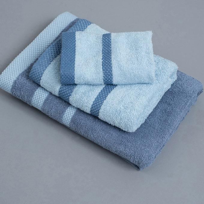 Σετ Πετσετες Towels Collection DIMONT BLUE