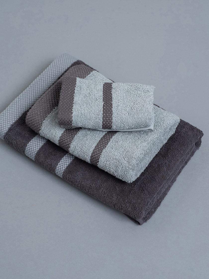 Σετ Πετσετες Towels Collection DIMONT GREY