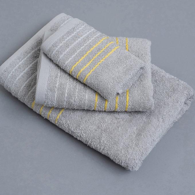 Σετ Πετσετες Towels Collection LENNOX GREY