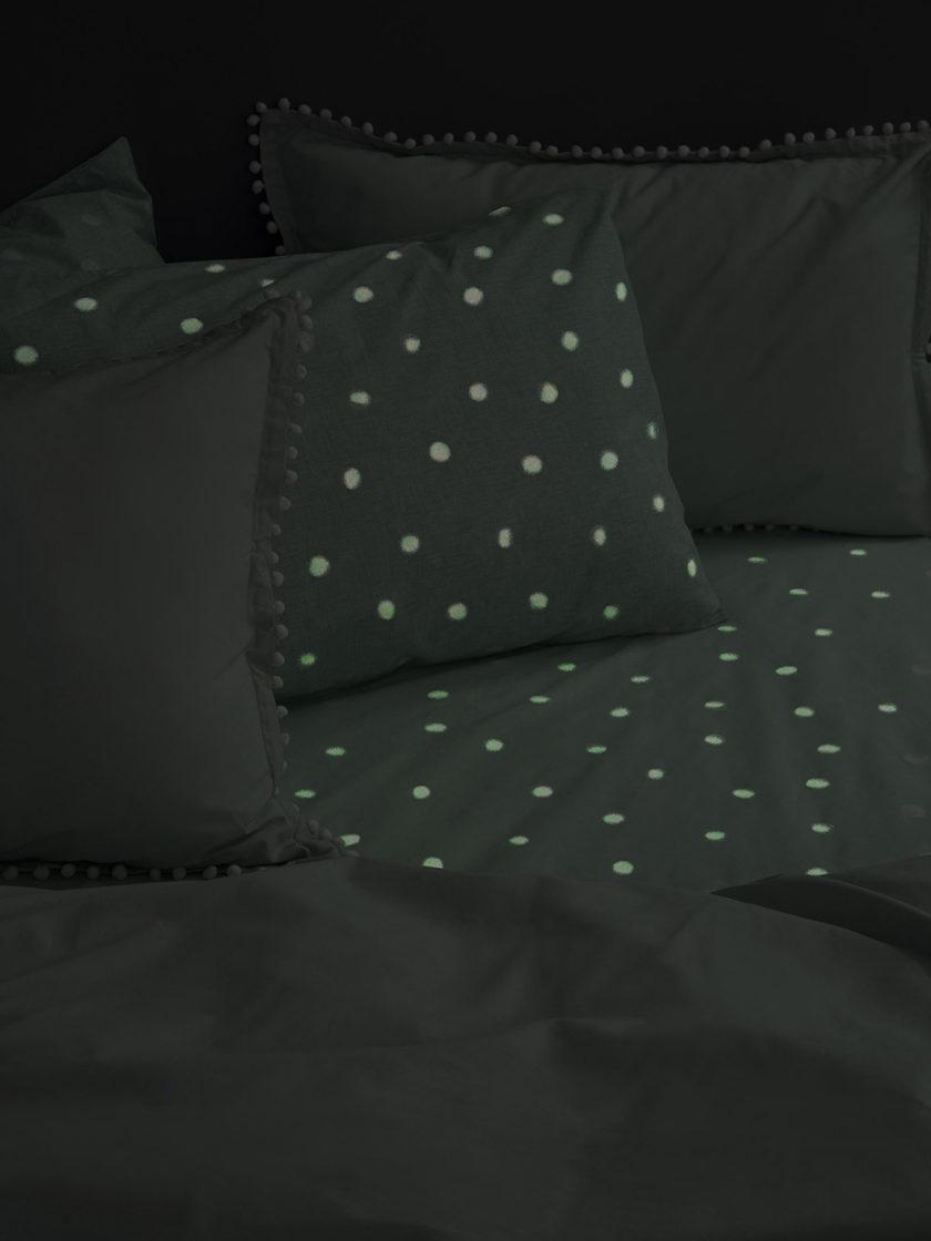 Σετ Παπλωματοθηκη Υπέρδιπλη Luminous 230x250 FLECK PISTACHIO