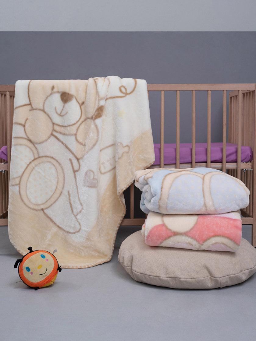 Κουβερτα Βελουτε Κουνιας Baby Velour 110x140 BV719