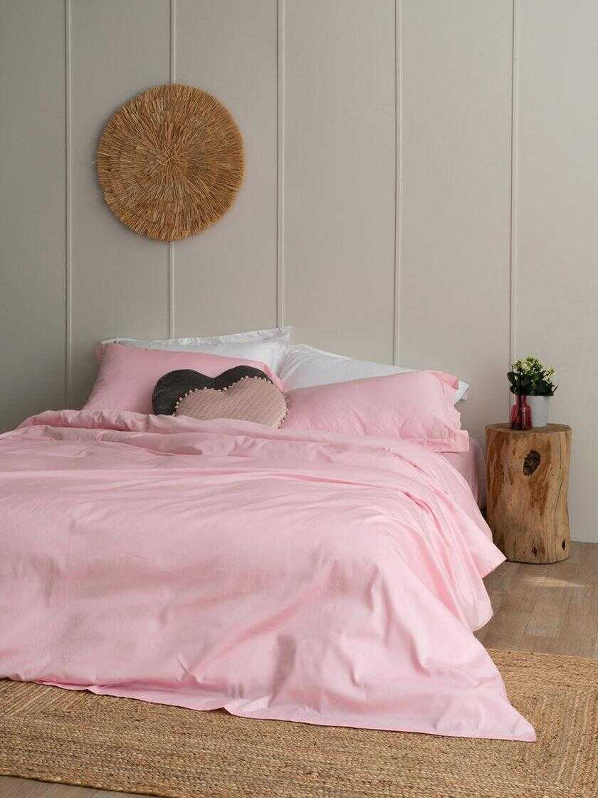 Ζεύγος Μαξιλαροθήκες Oxford 50x75 LUXE SATEEN ROSE