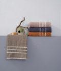 Πετσέτα Λουτρού Towels Collection 70x147 KENSHO KHAKI