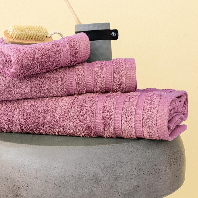 Σετ Πετσετες Towels Collection BEREN MAUVE