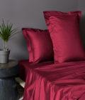 Ζευγος Μαξιλαροθηκες Oxford 50x75 LUXE SATEEN HS RED