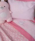 Σετ Σεντονια Κουνιας Baby Joia 130x180 BJ525 PINK