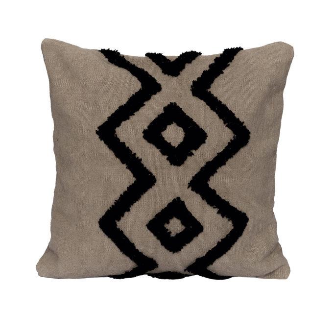 Διακοσμητική Μαξιλαροθήκη Home Décor 45x45 VIK KHAKI