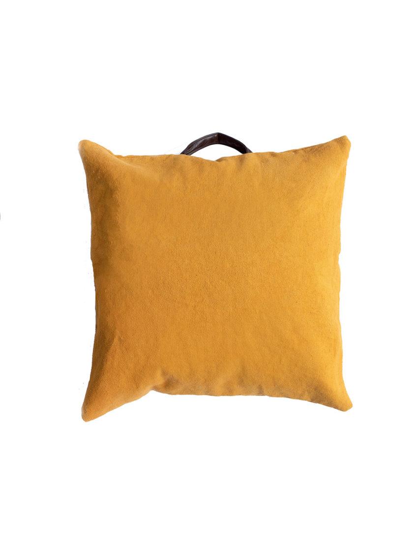 Μαξιλαρα Δαπεδου Με Λαβη Home Décor 60x60 BRAGI YELLOW