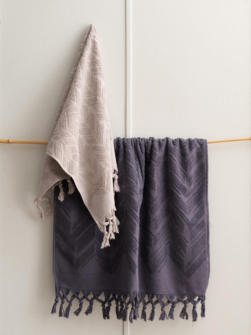 Πετσέτα Λουτρού Towels Collection 70x140 NARIA STEEL