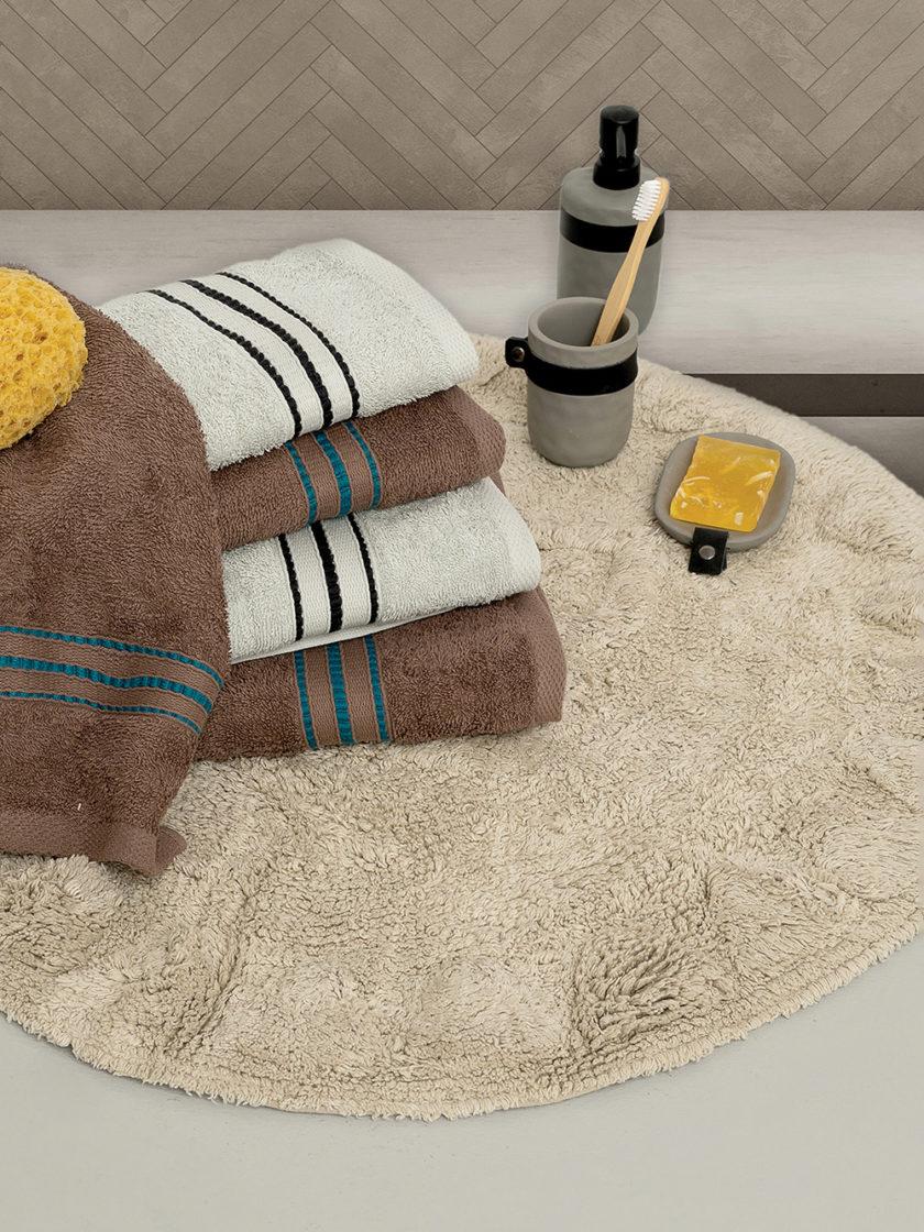 Πατάκι Bathmats Collection Ø70Cm MAYA CLOUD