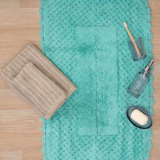 Πατάκι Bathmats Collection 50x80 EZRA AQUA