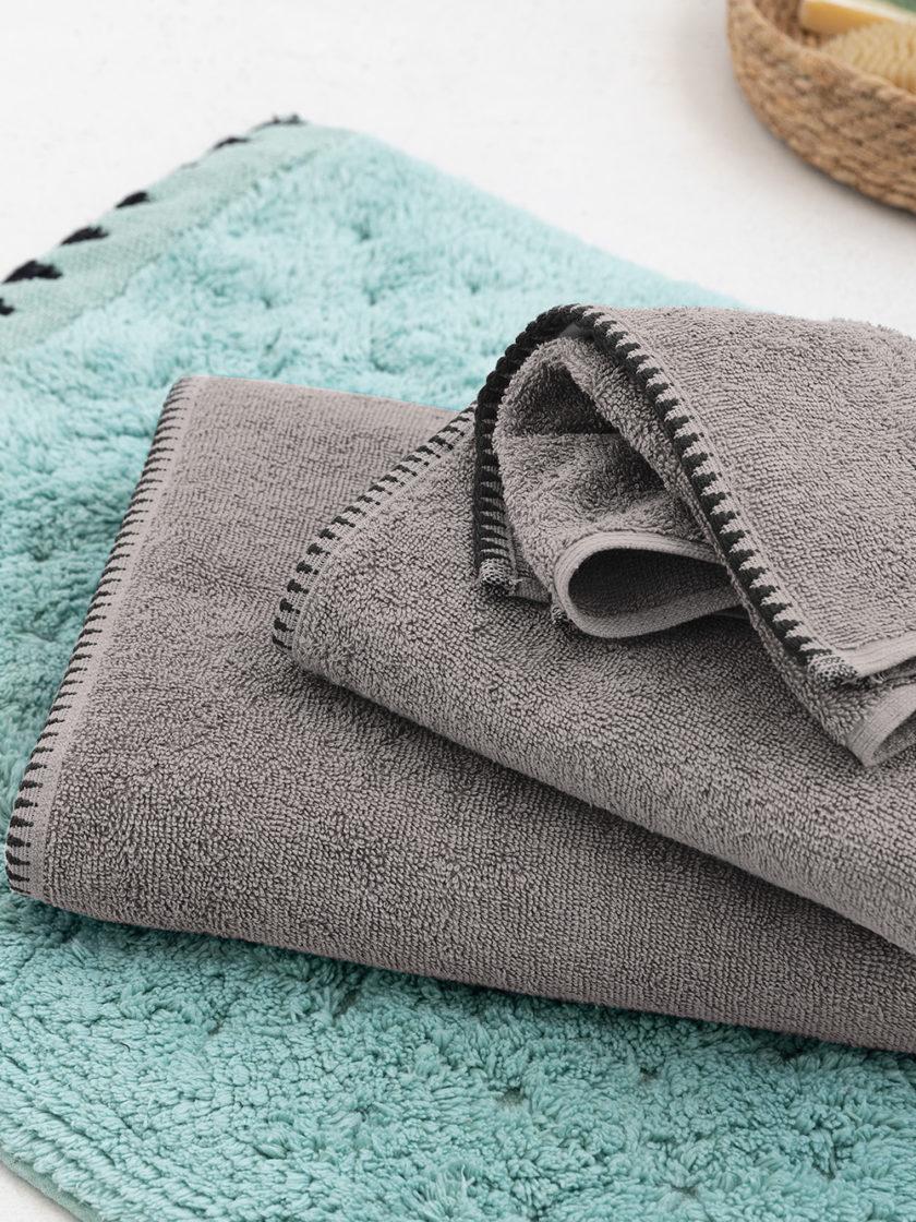 Πετσέτα Χεριών Towels Collection 30x50 BROOKLYN GREY