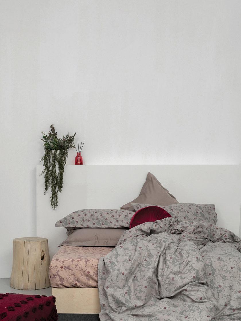 Σετ Μονά Σεντόνια Cosy Winter 170x265 CW283 Χωρίς Λάστιχο