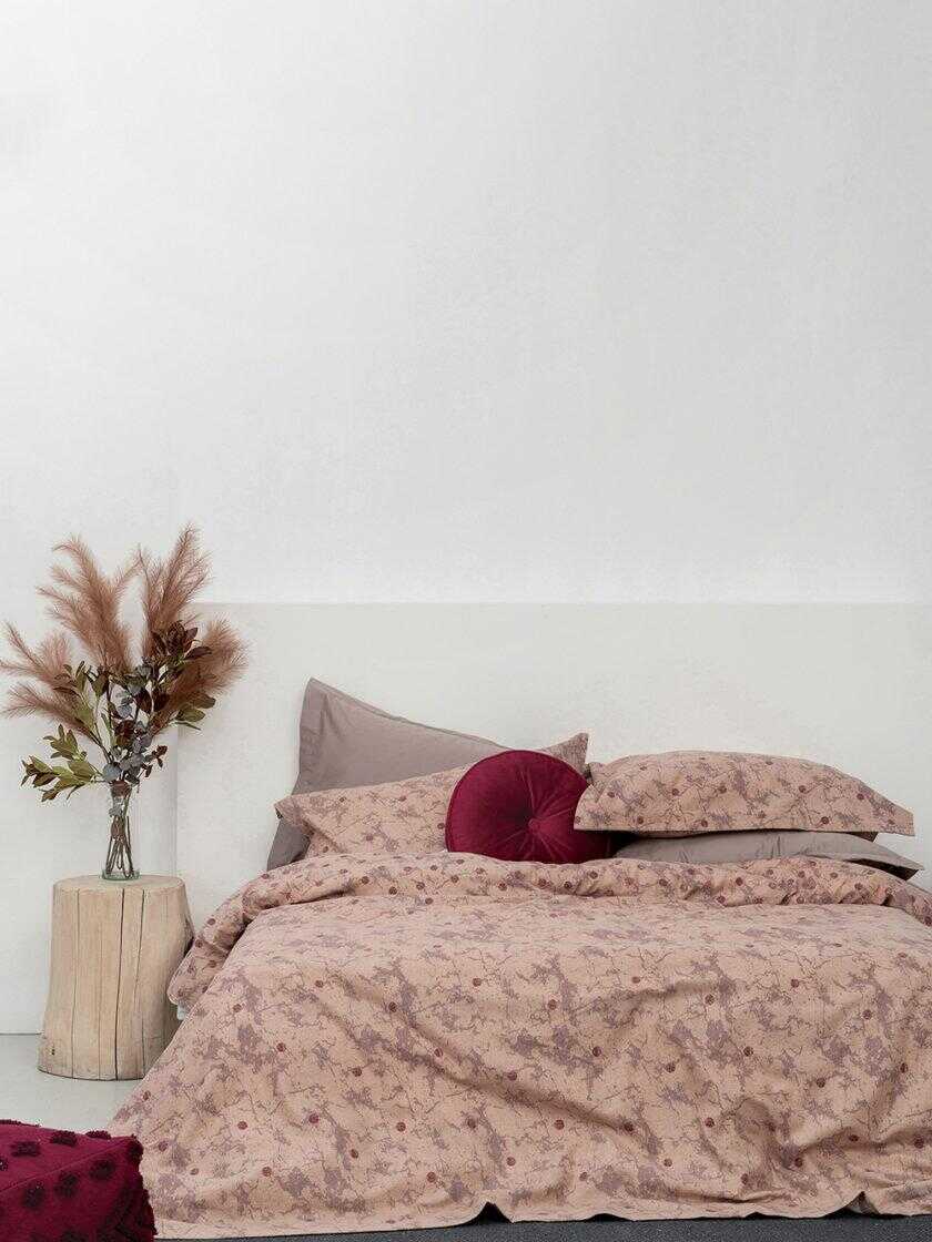 Σετ Μονά Σεντόνια Cosy Winter 170x265 CW282 Με Λάστιχο