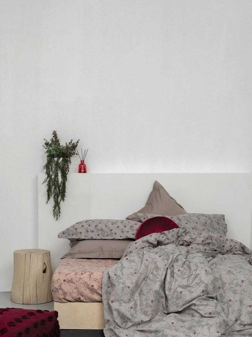 Σετ Μονά Σεντόνια Cosy Winter 170x265 CW283 Με Λάστιχο