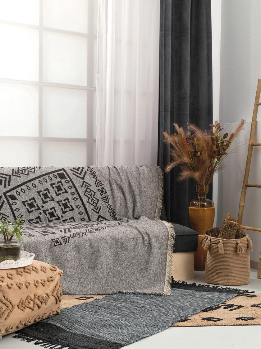 Μαξιλάρα Δαπέδου/ Πουφ Home Décor 60x60x20 MARVOL SAND