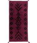 Χαλακι Με Φουντες Home Décor 60x140 RIDEL BORDEAUX