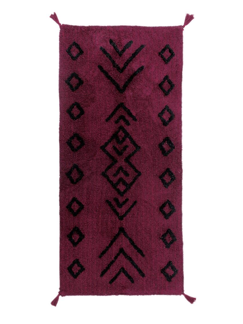 Χαλακι Με Φουντες Home Décor 60x140 RIDEL BORDEAUX