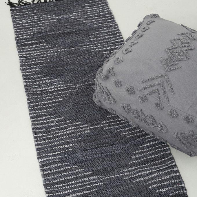 Χαλακι Ακαυστο Home Décor 60x140 RHOMBUS GREY