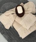 Σετ Πετσετες Towels Collection HARPER CREAM