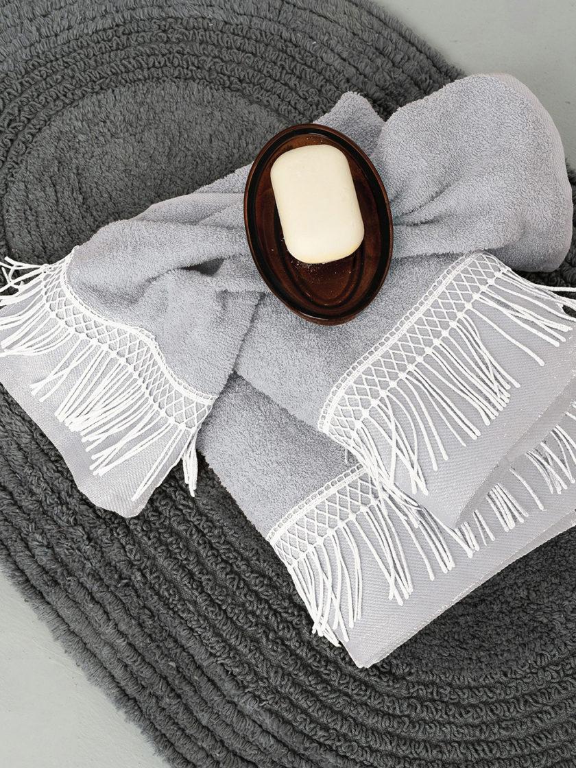 Σετ Πετσετες Towels Collection HARPER FOG