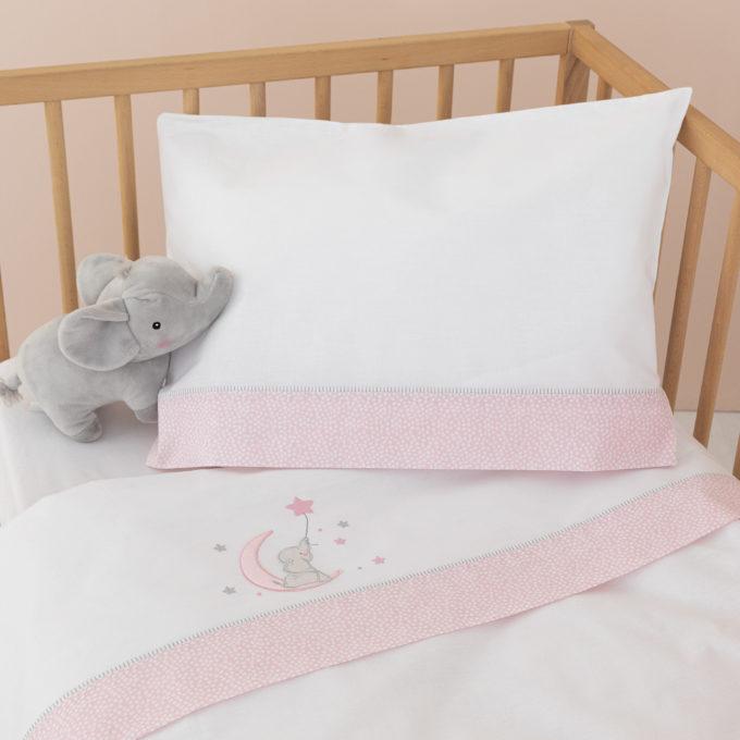 Σετ Σεντόνια Baby Joia 130X180 BJ531 PINK