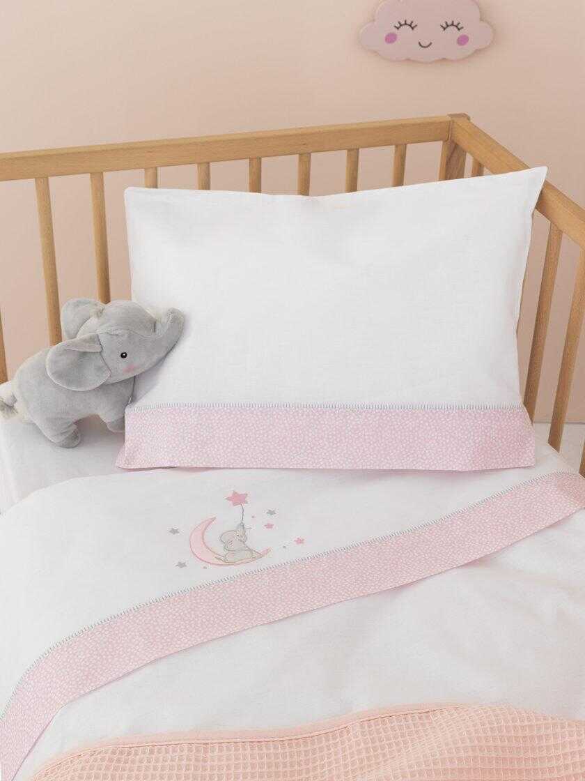 Σετ Σεντόνια Baby Joia 130X180 BJ531 PINK