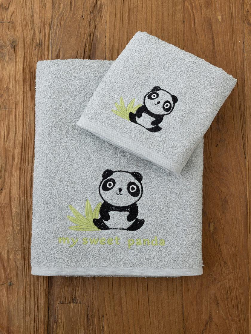 Σετ Παιδικές Πετσέτες Kids Bath PANDA