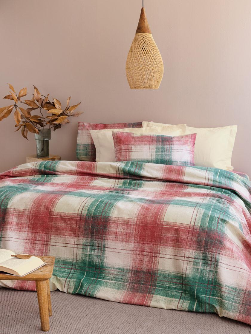 Σετ King Size Σεντόνια Flannel Beauty 270x275 FB0221